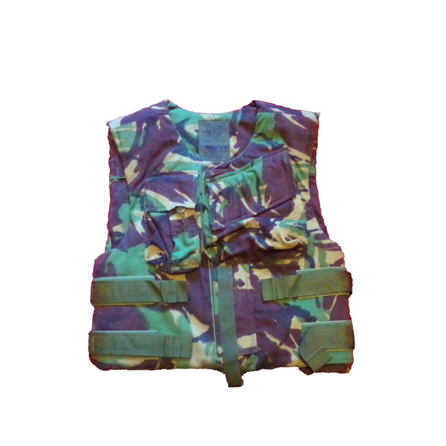 British DPM Combat Body Armour With Filler image 0