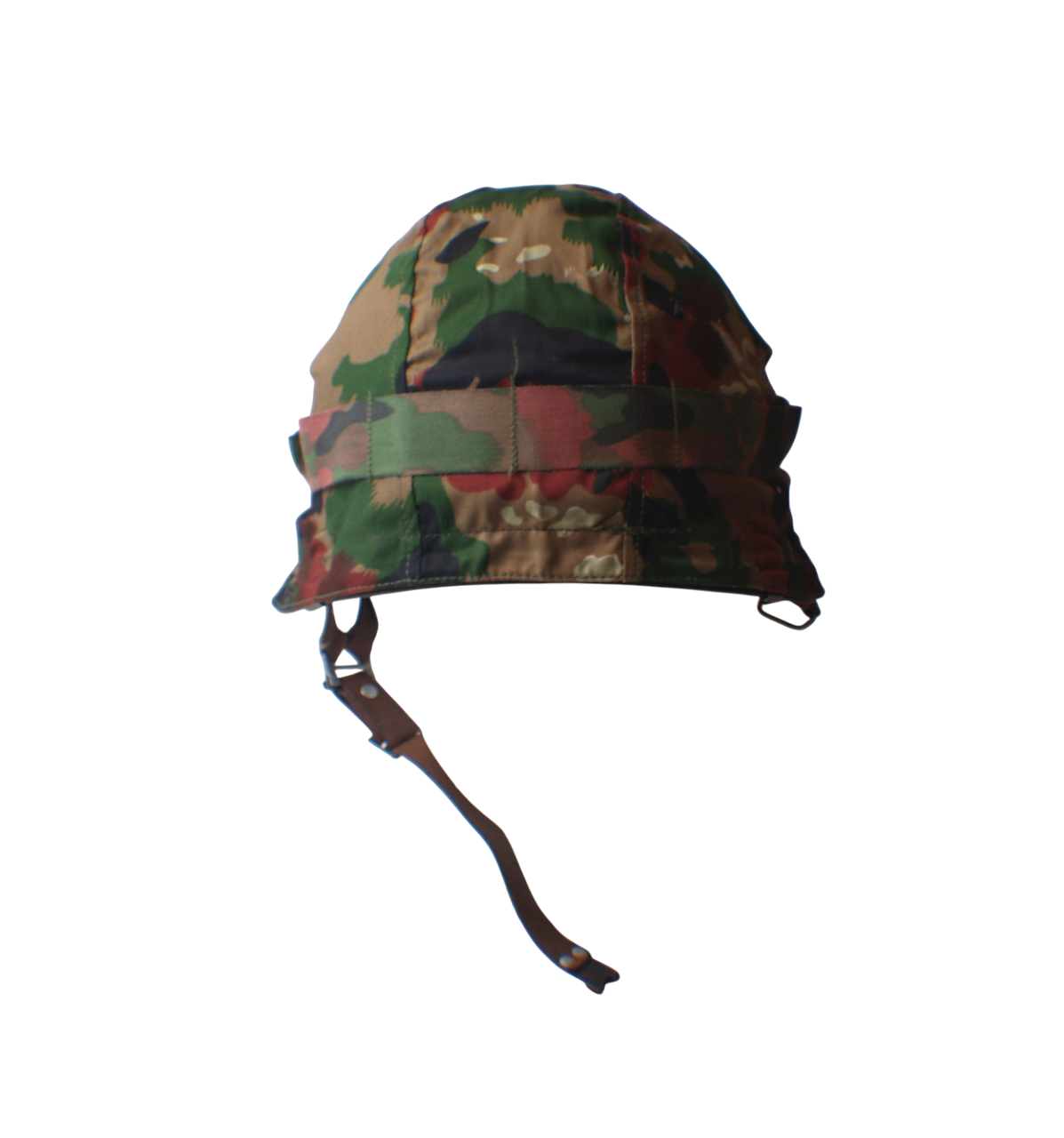 Swiss M1971 Steel Helmet and Taz 83 Alpenflage Cover