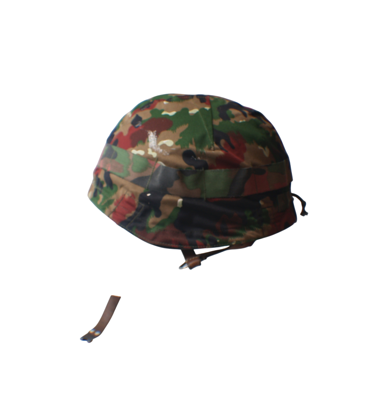 Swiss M1971 Steel Helmet and Taz 83 Alpenflage Cover