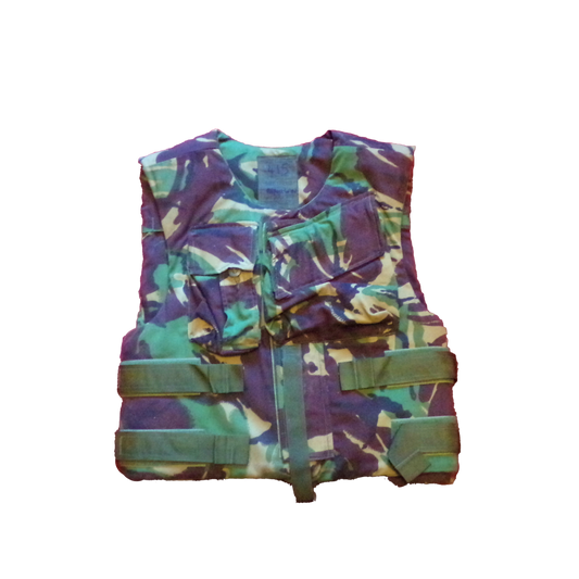 British DPM Combat Body Armour With Filler image 0