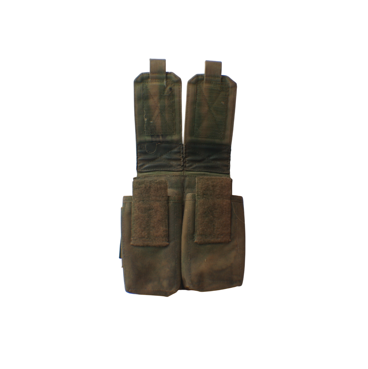 Warrior Assault Systems Tan MOLLE Double Magazine Pouch image 1