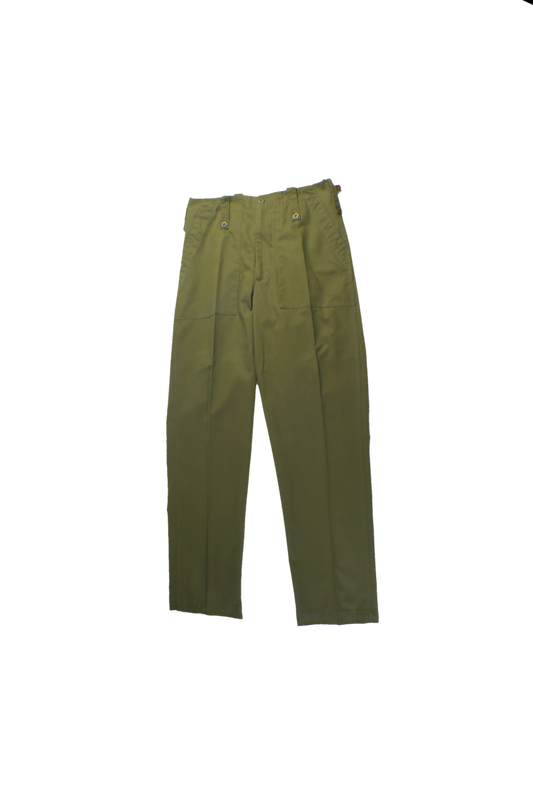 British Olive Green Lightweight Trousers image 0