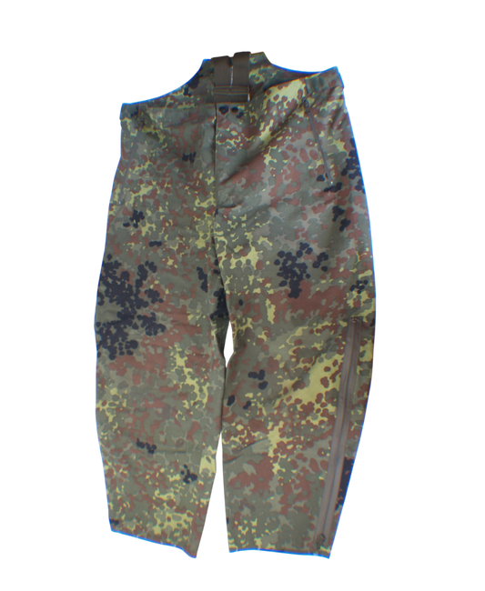 German Flecktarn Waterproof Trousers image 0