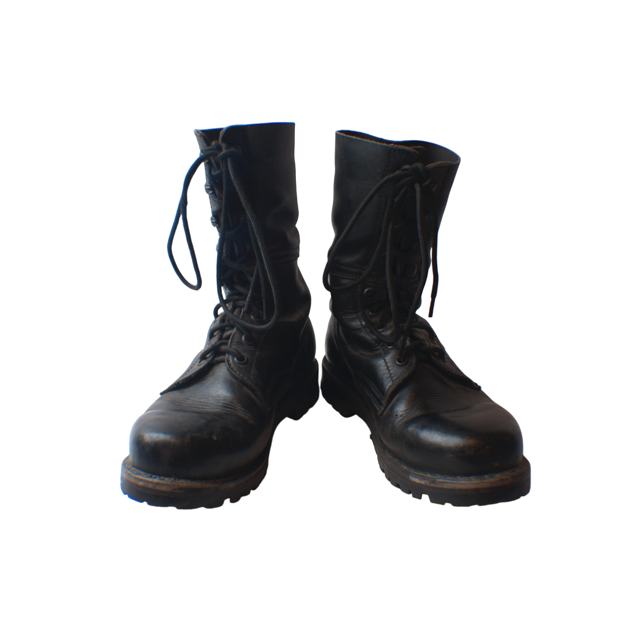 Austrian Lightweight Black Leather Boots