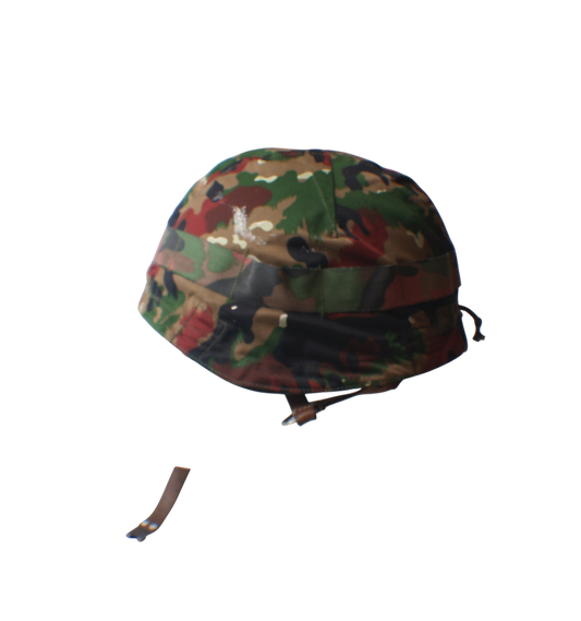 Swiss M1971 Steel Helmet and Taz 83 Alpenflage Cover
