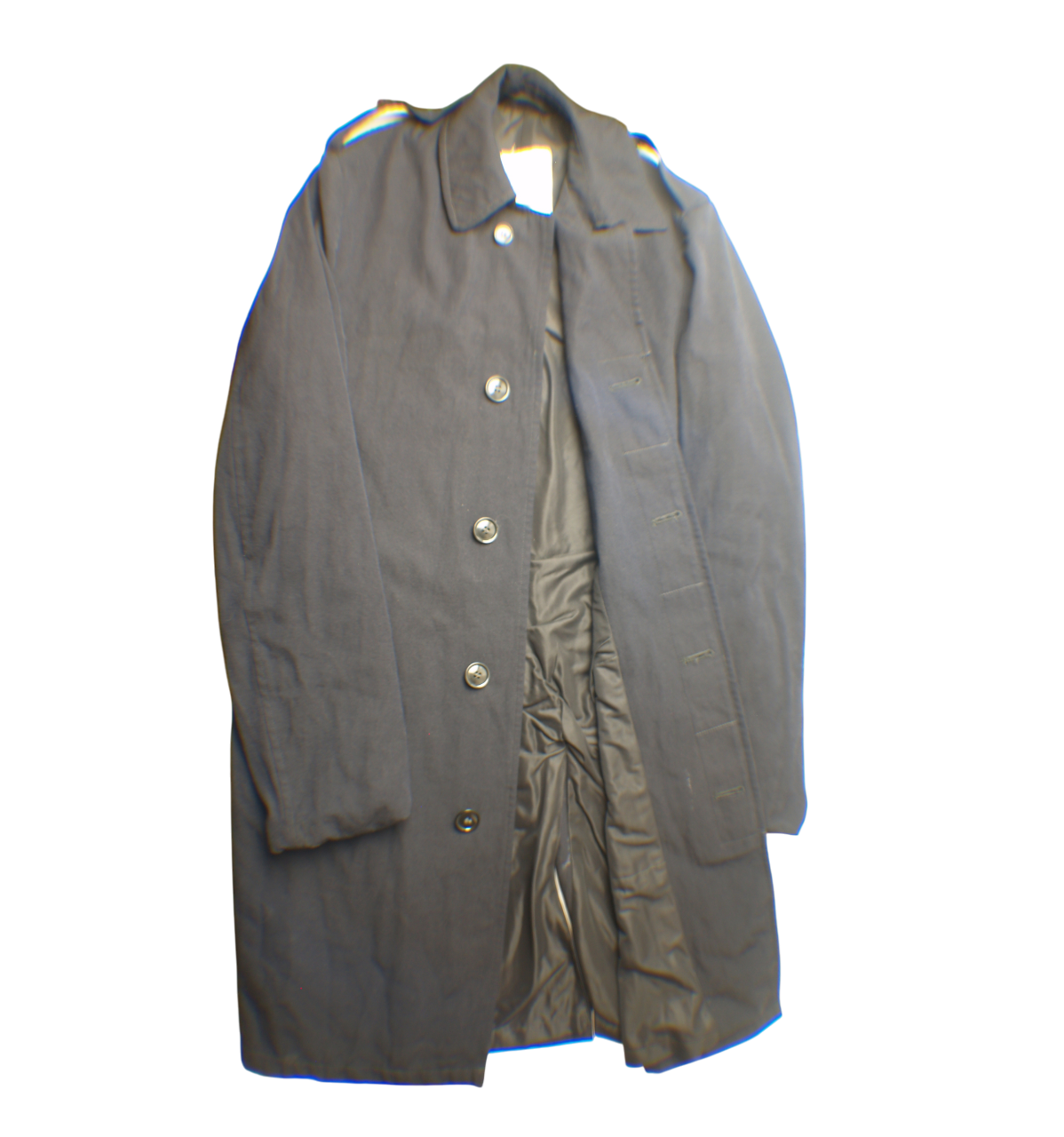 British Royal Navy Men's Blue Raincoat