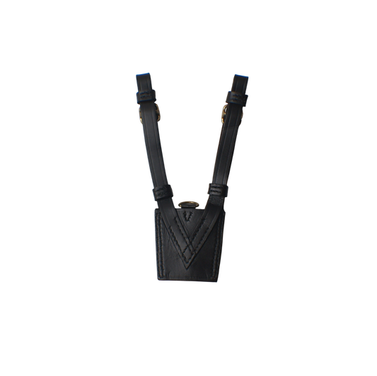 British Black Leather Sword Frog