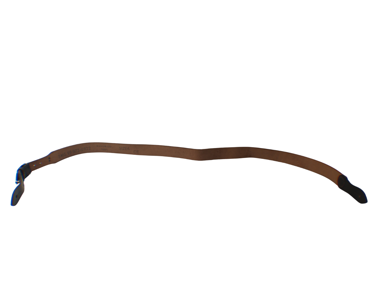 British Brown Leather Sam Browne Belt Shoulder Strap