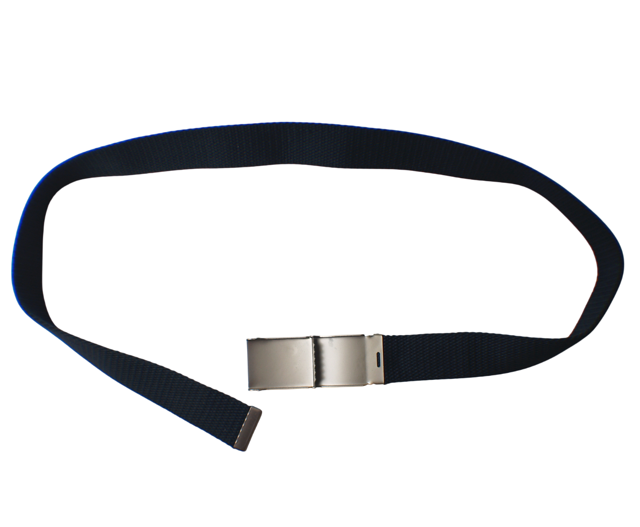 British Army Blue RLC Pull-Through Trouser Belt