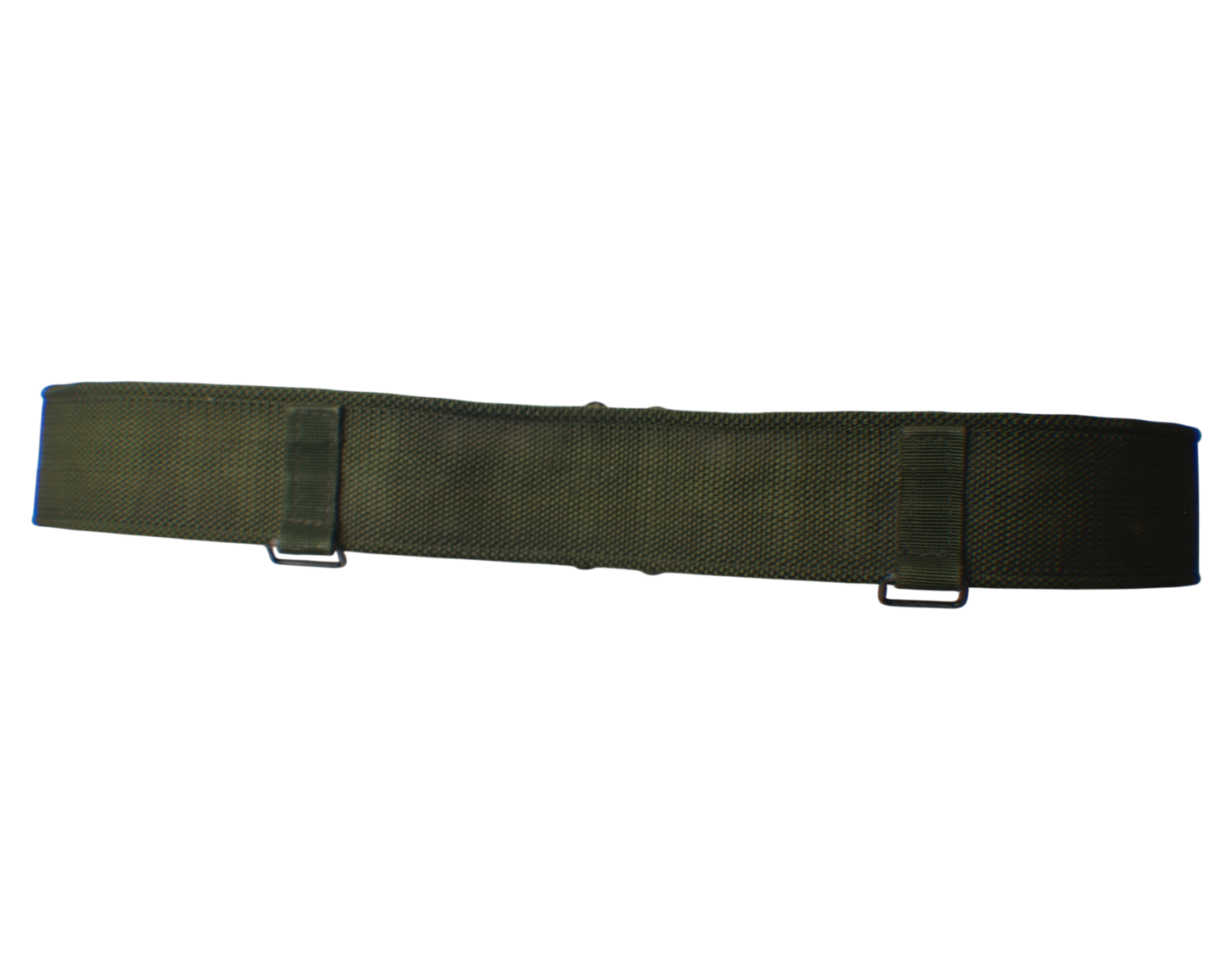 British OD PLCE Webbing Belt with Metal Buckle