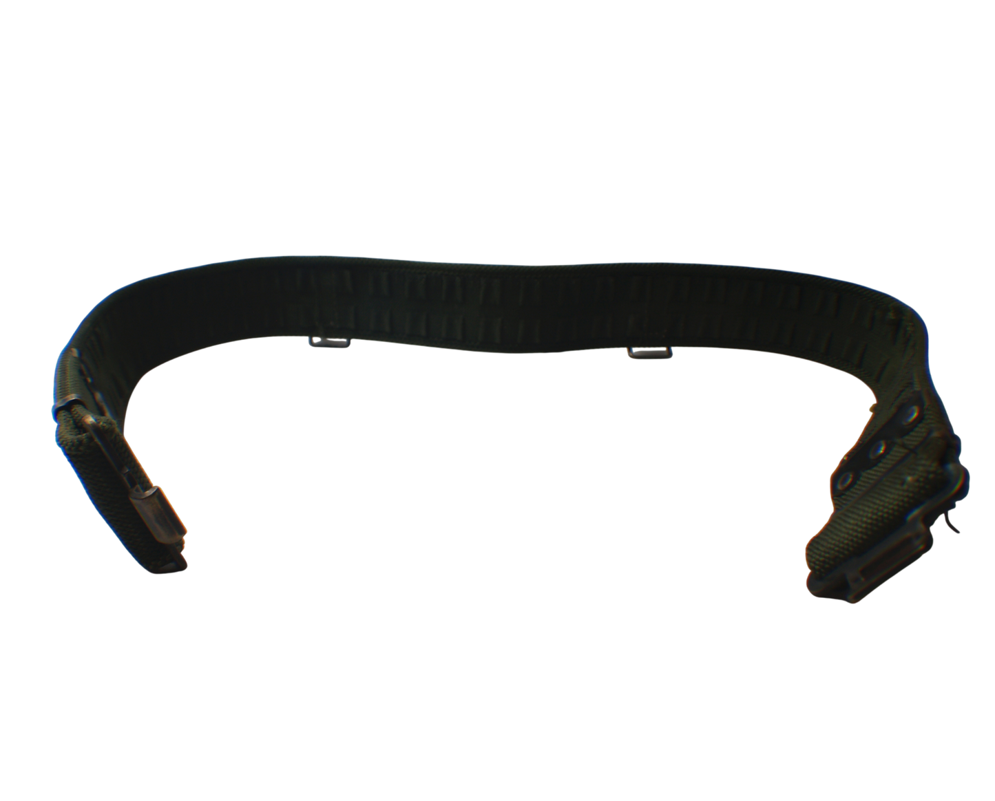British OD PLCE Webbing Belt with Metal Buckle