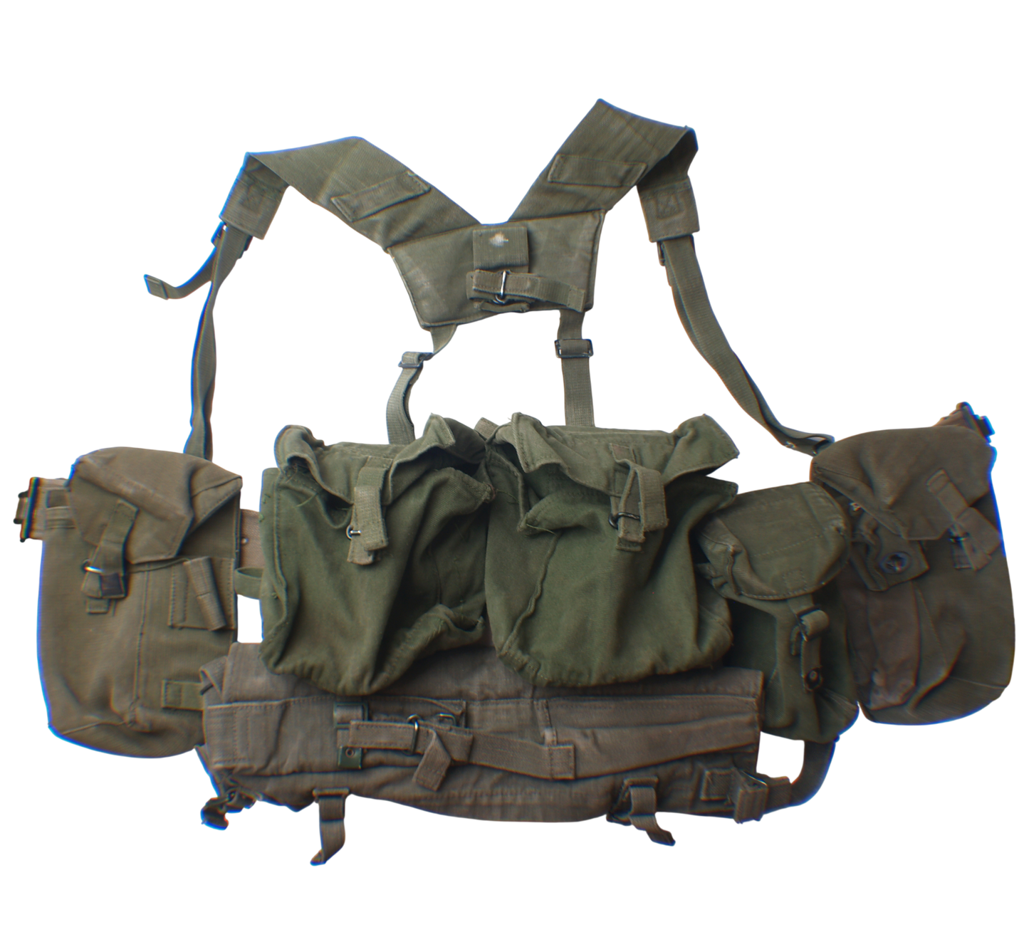 British OD 58 Pattern Webbing