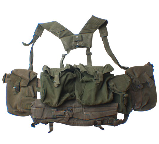 British OD 58 Pattern Webbing