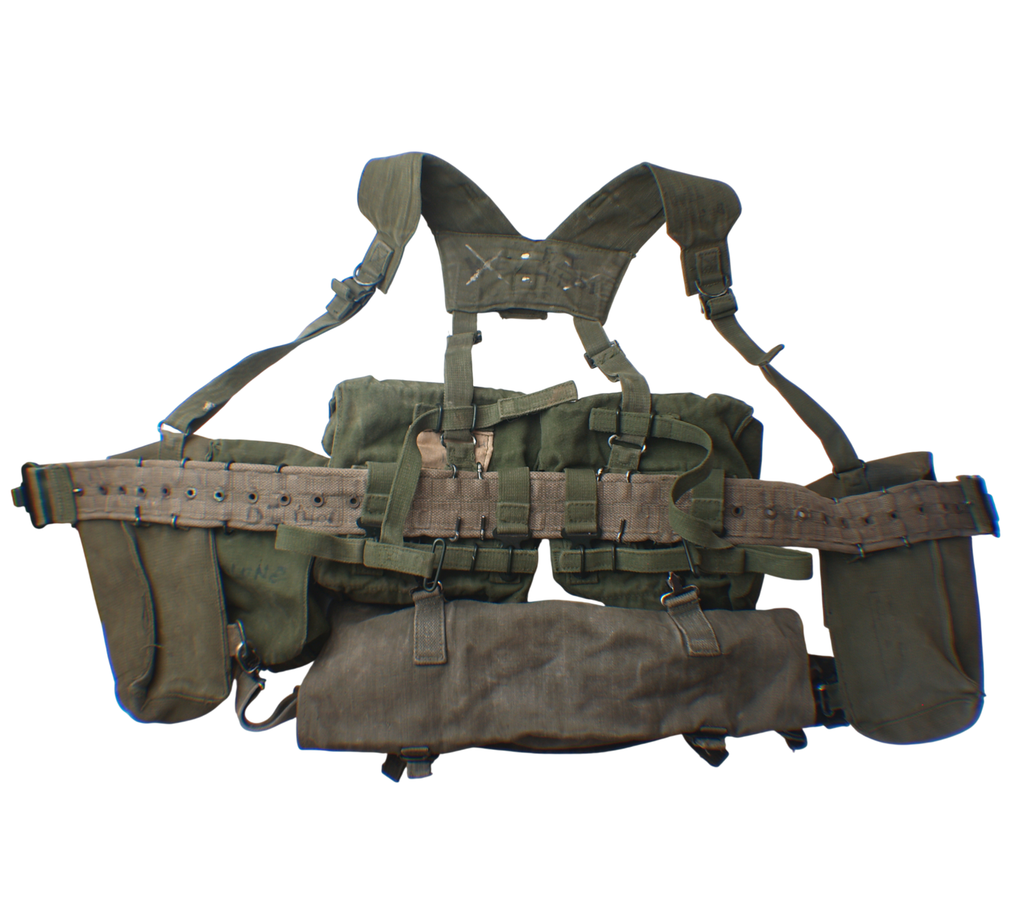 British OD 58 Pattern Webbing