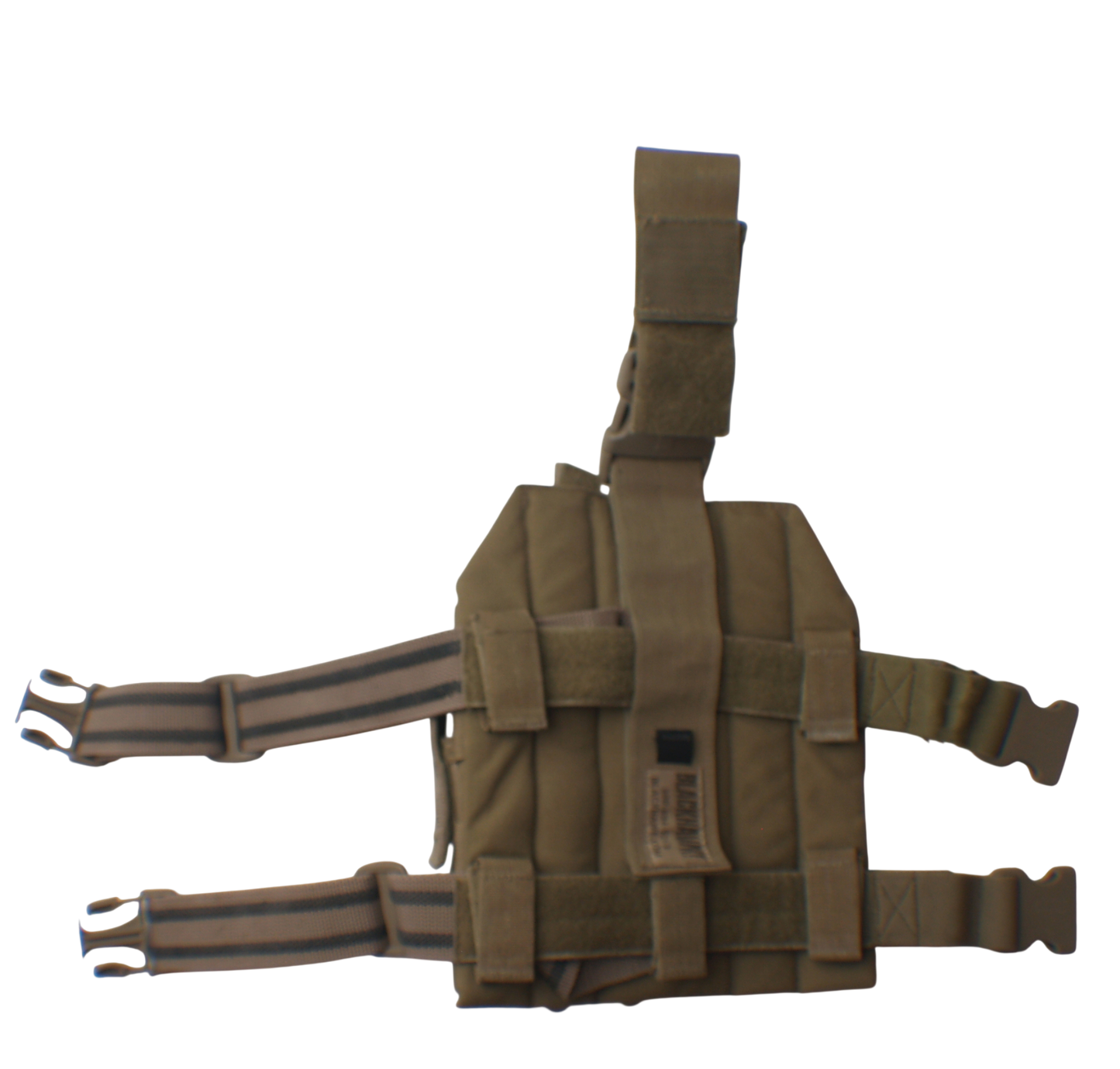 Blackhawk Khaki MOLLE Leg Panel and Pistol Holster