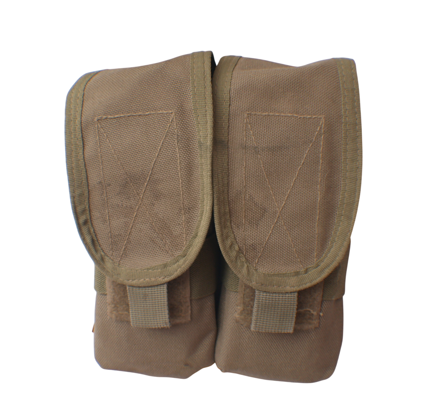 Tan MOLLE Double Ammunition Pouch