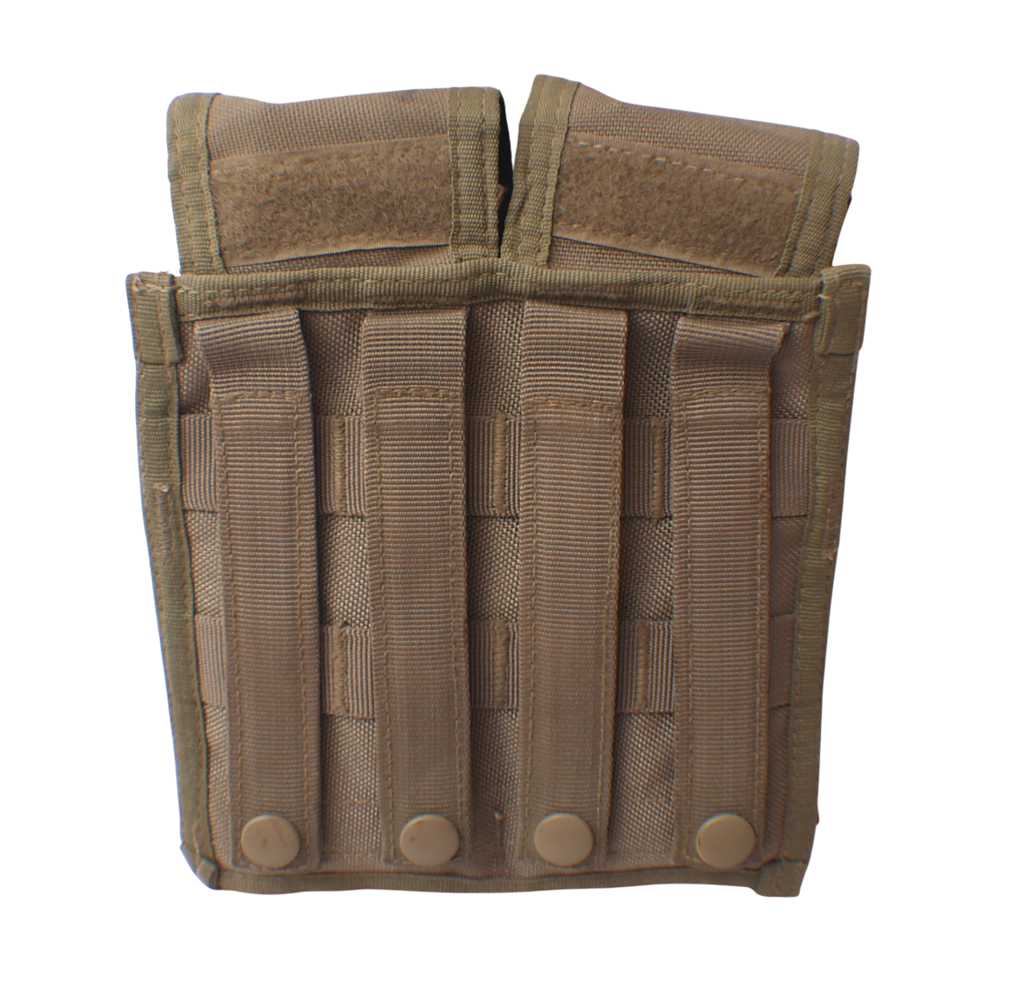 Tan MOLLE Double Ammunition Pouch