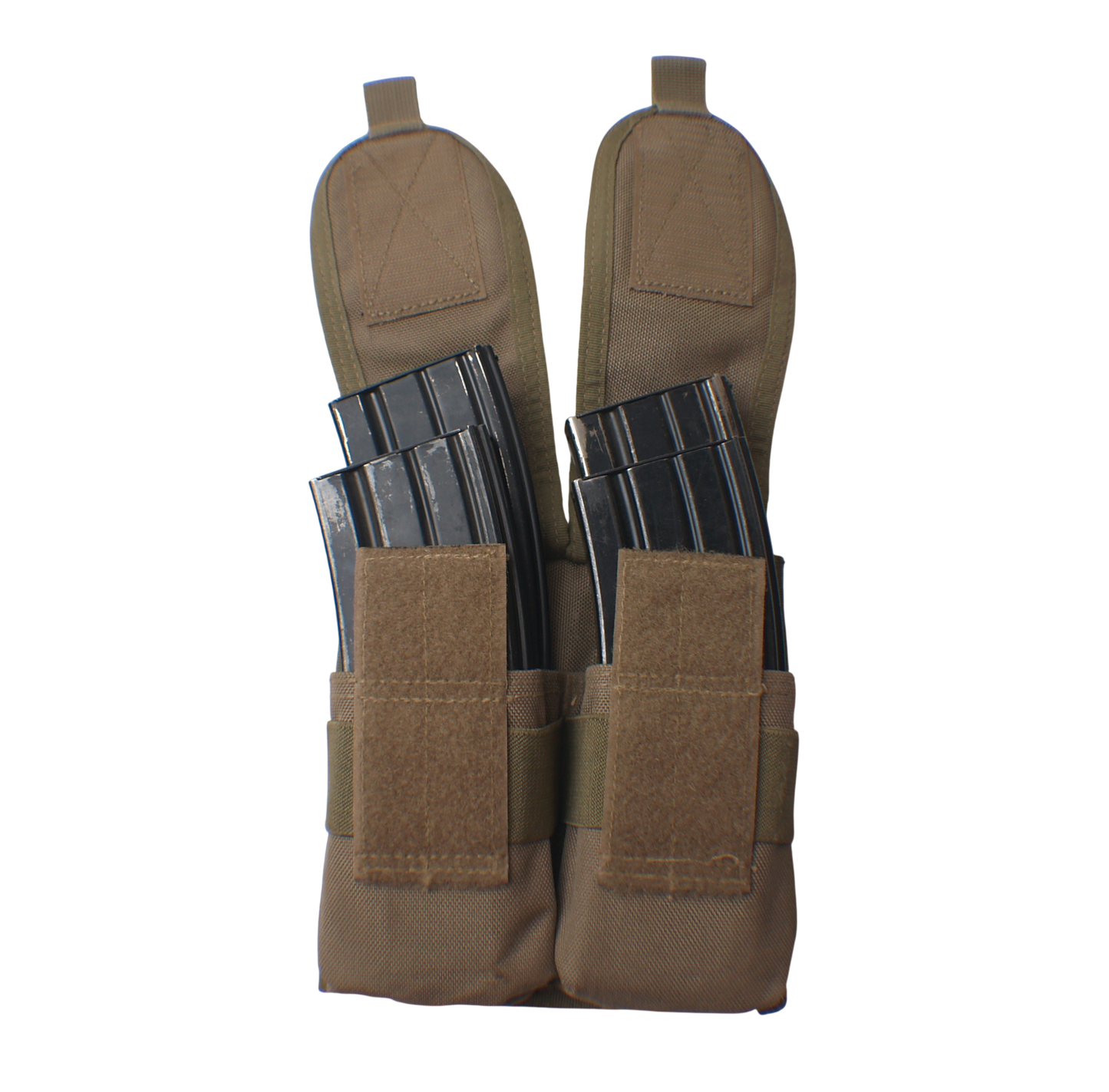 Tan MOLLE Double Ammunition Pouch