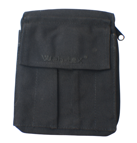 Webtex Black Notebook Case