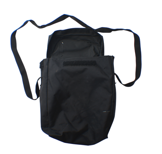 British Black Shoulder Haversack
