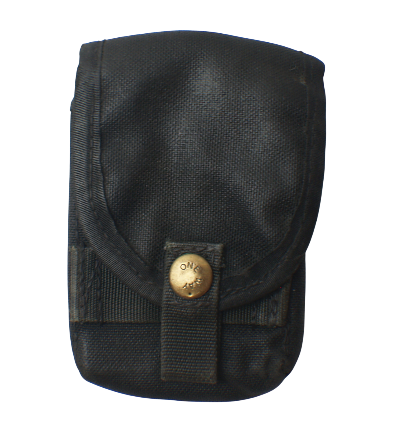British Black MOD Police Double Pistol Magazine Pouch