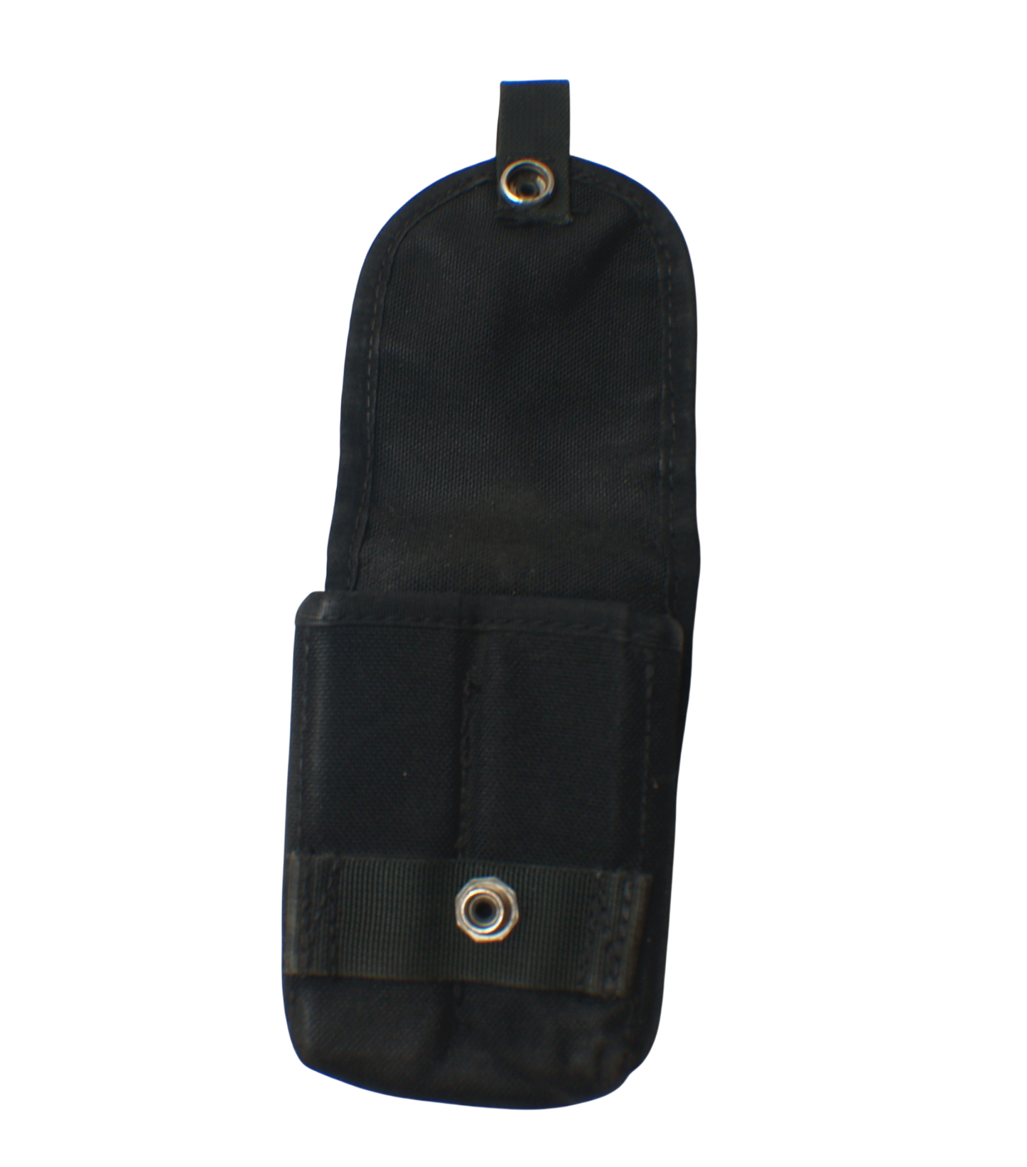 British Black MOD Police Double Pistol Magazine Pouch