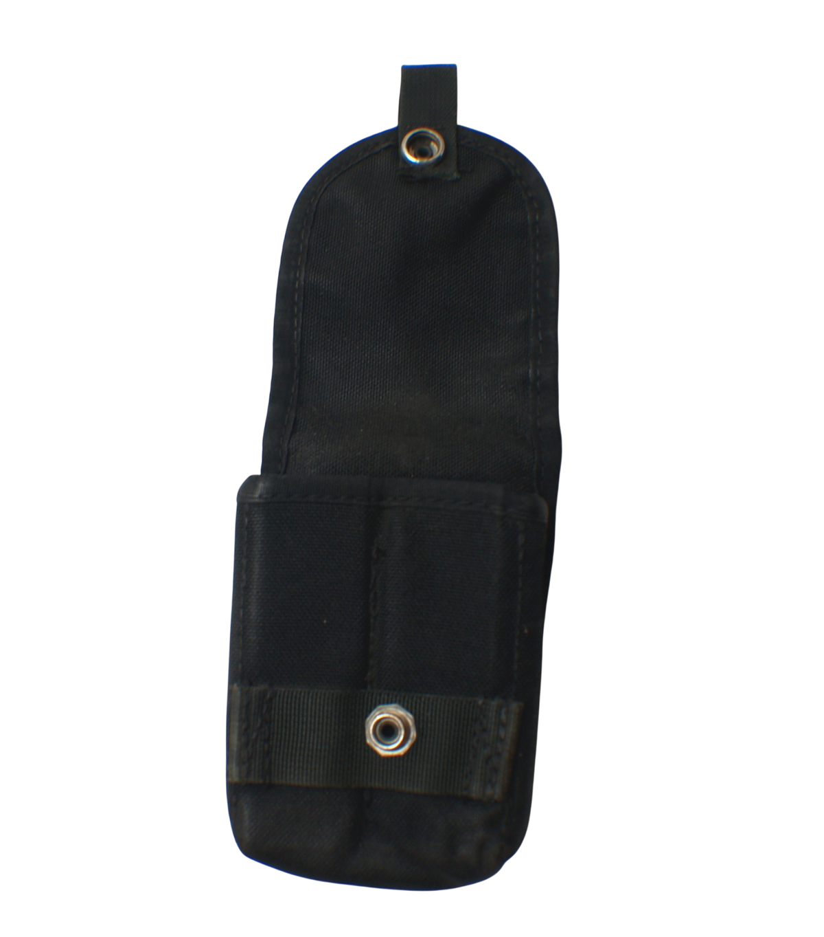 British Black MOD Police Double Pistol Magazine Pouches — Job Lot of 5