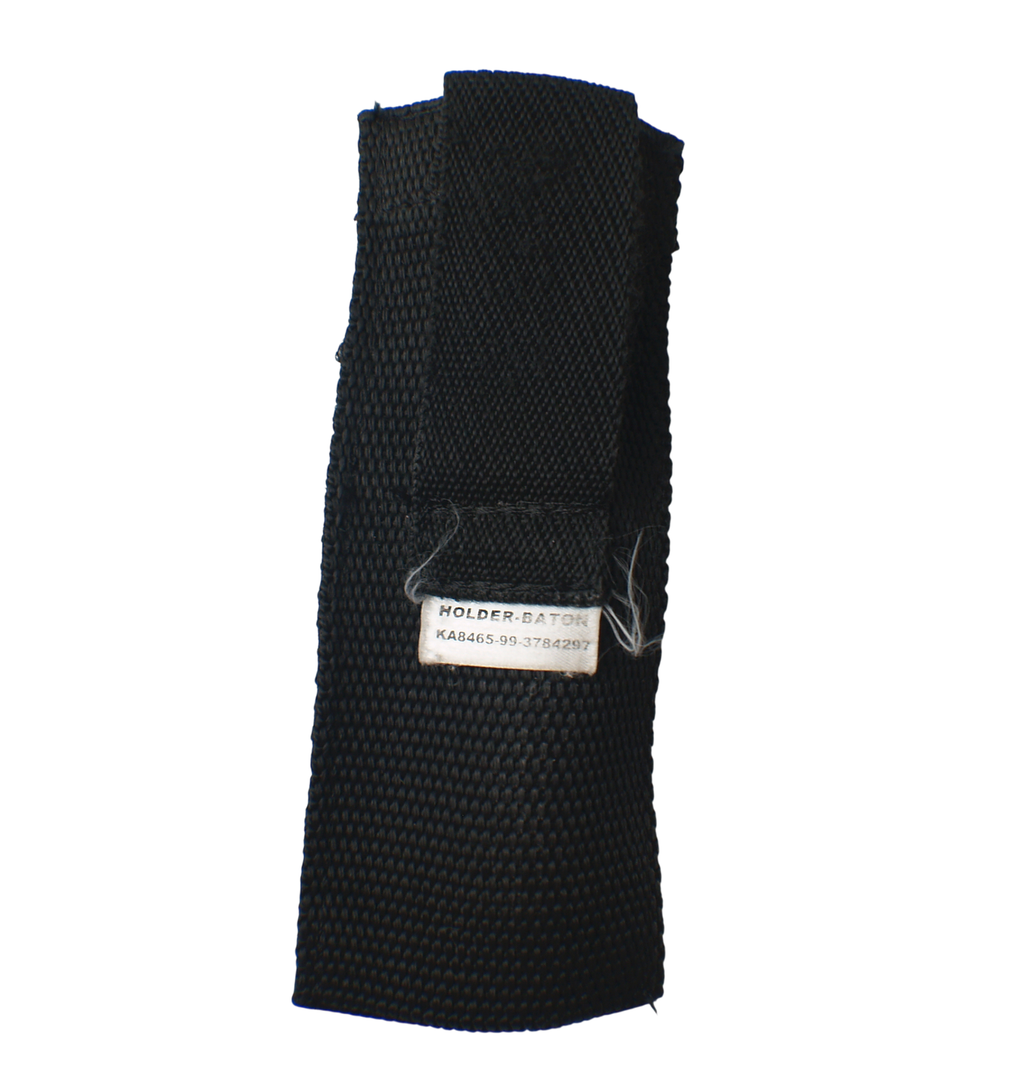 Civil Defence Black Fabric Baton Pouch