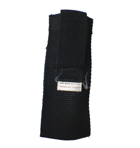 Civil Defence Black Fabric Baton Pouch