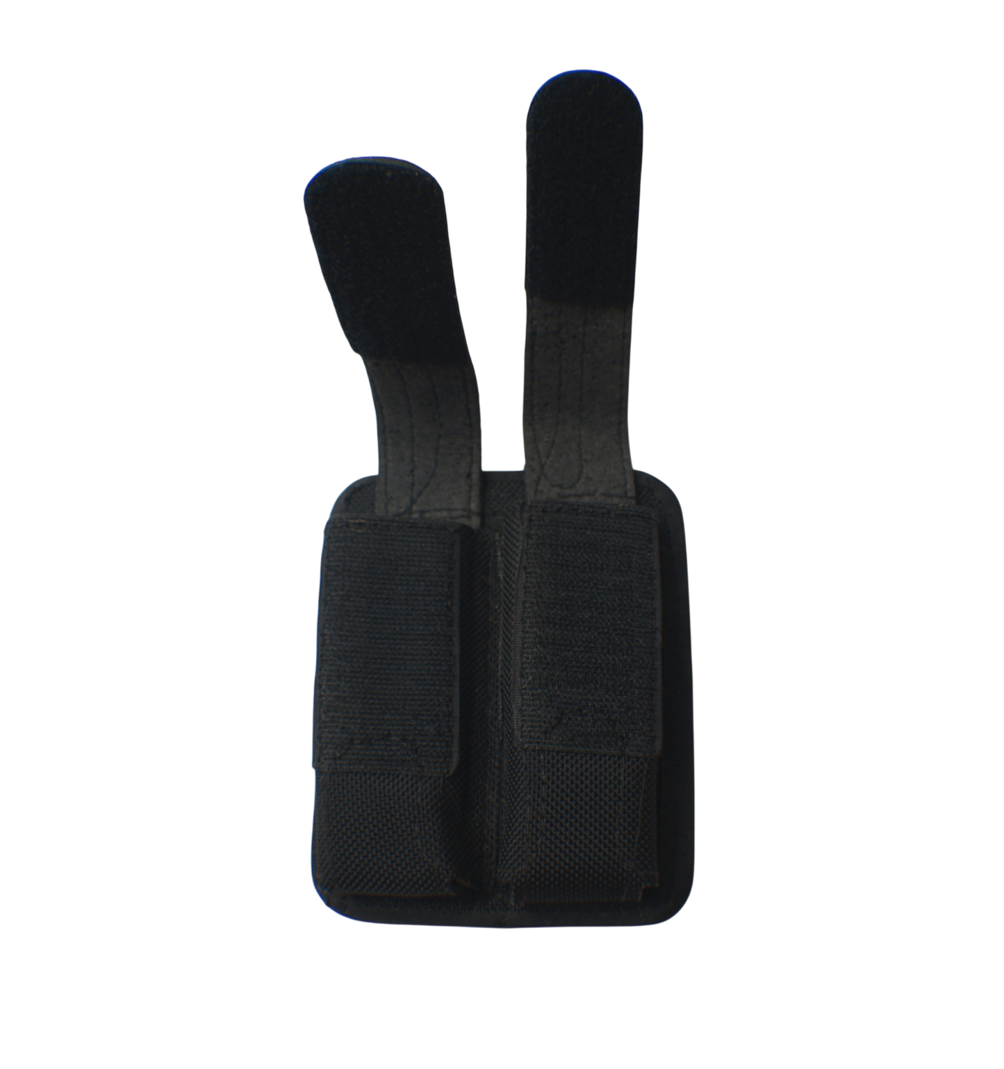 Black Double Pistol Magazine Belt Pouch