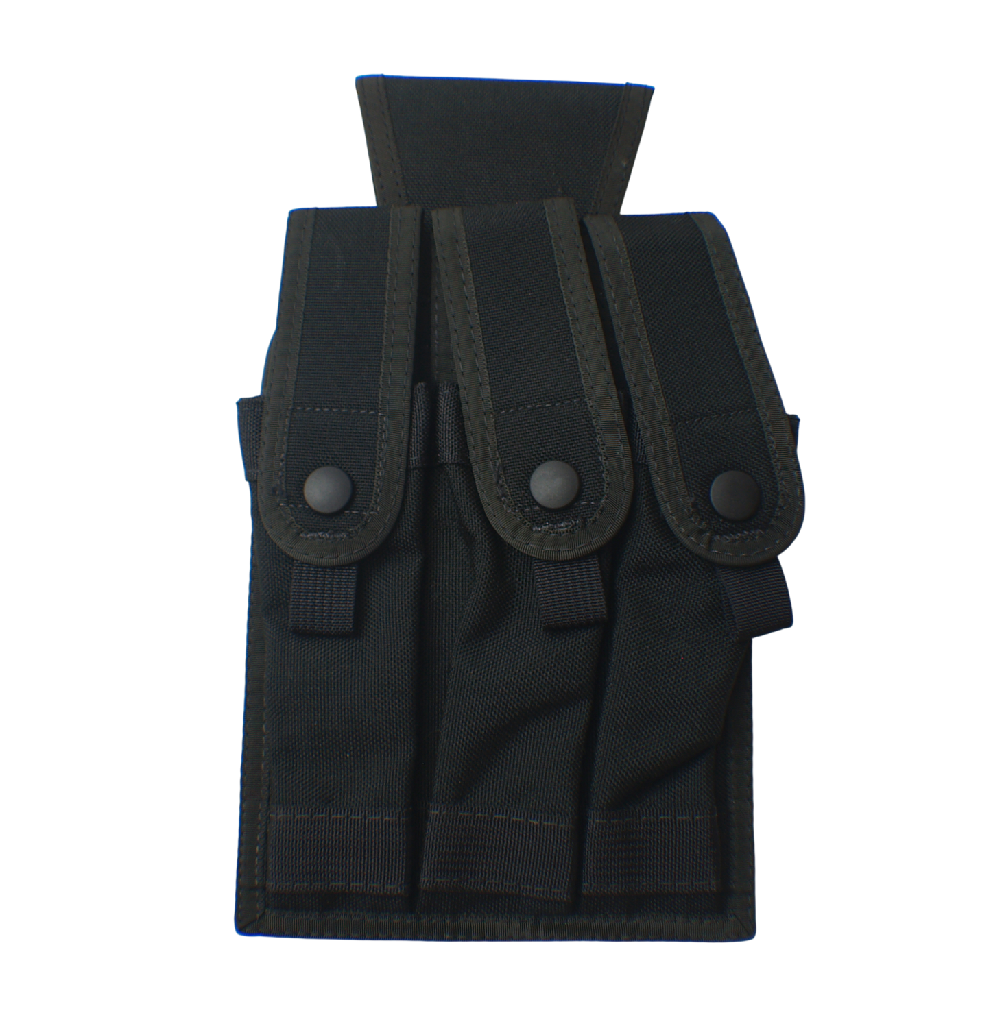 Black SMG Triple Magazine Belt Pouch