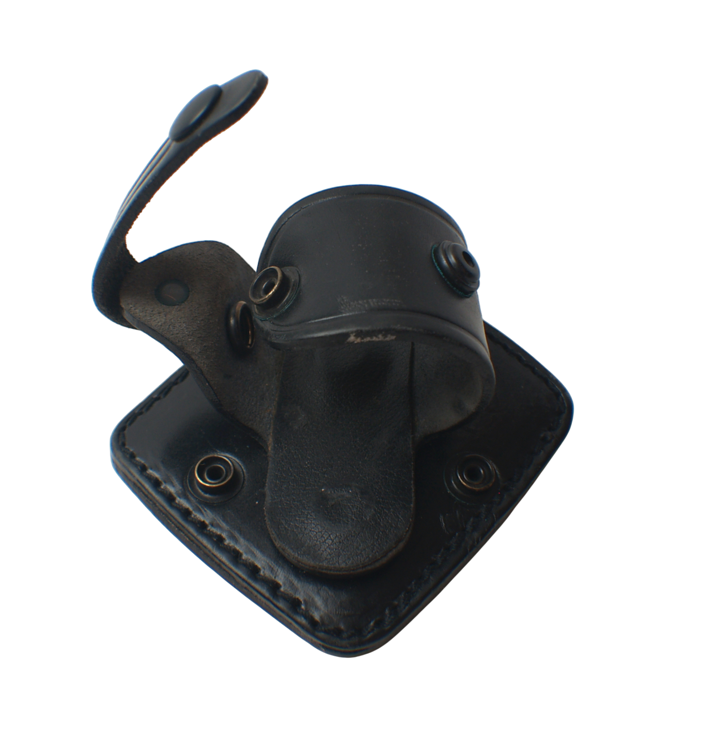Black Leather PWL Speedcuff Belt Pouch