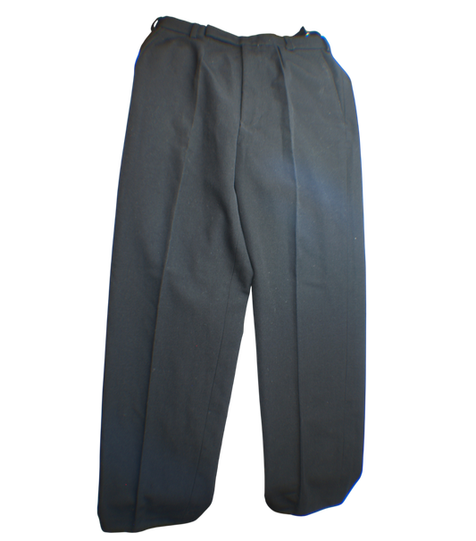 British Black Royal Navy Men's Working Trousers