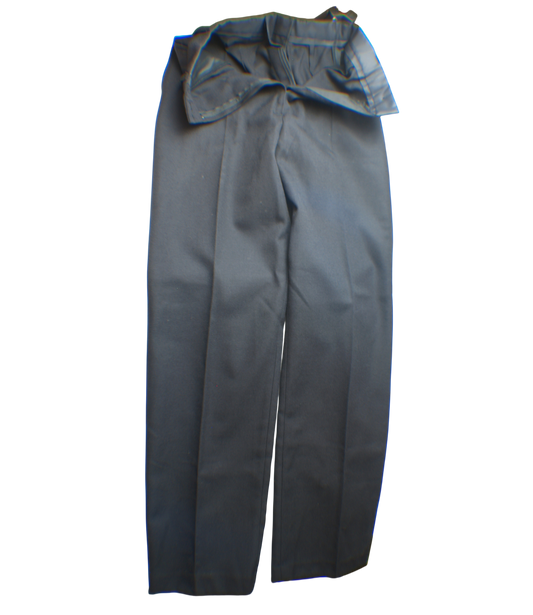 British Royal Navy Women's Black Temperate Police Slacks