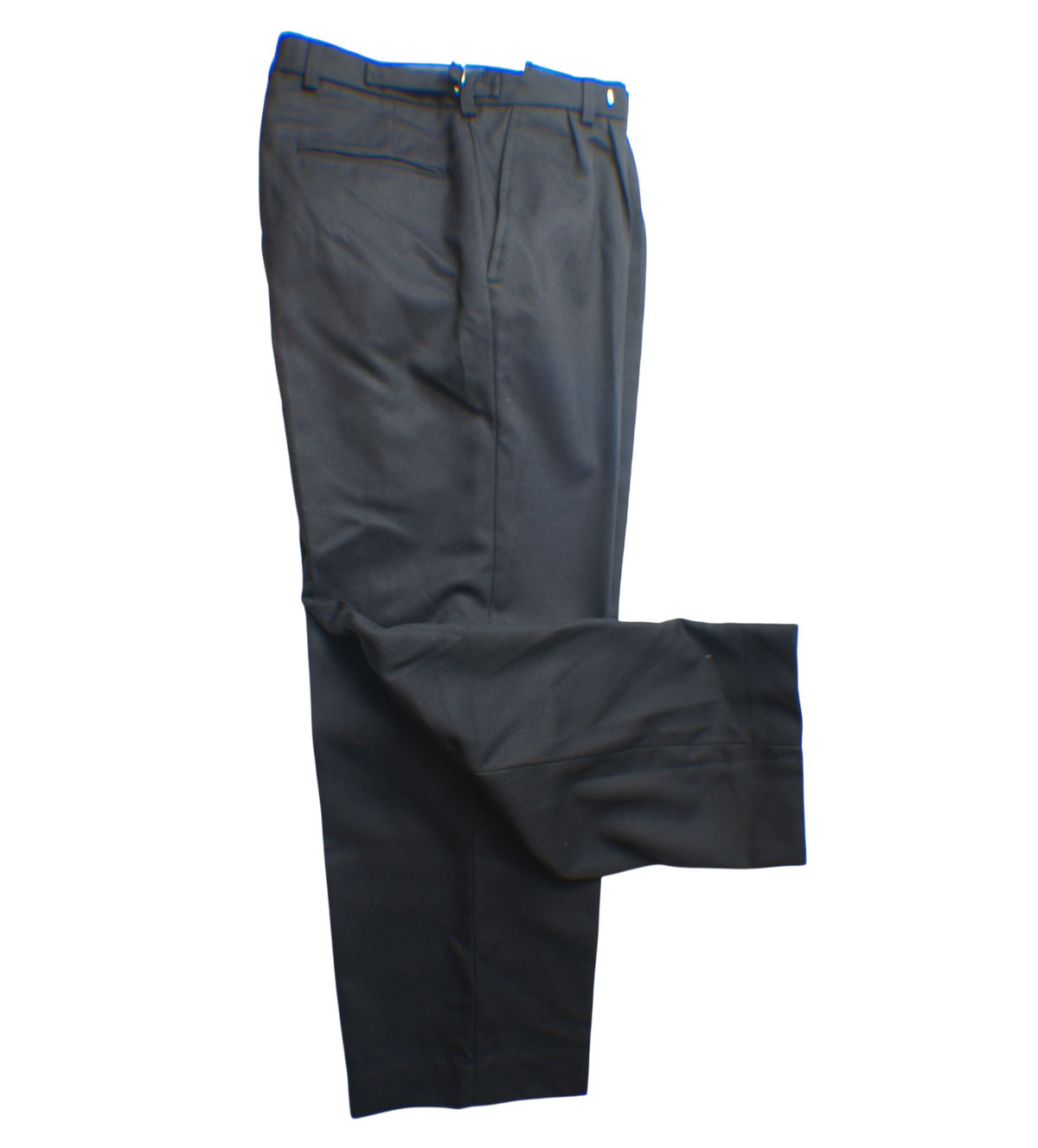 British Royal Navy Men's Black Temperate Police Trousers