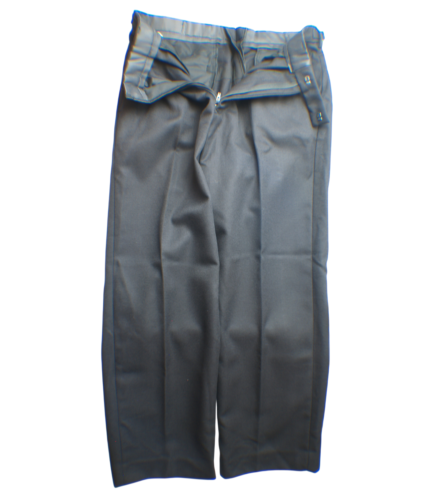 British Royal Navy Men's Black Temperate Police Trousers