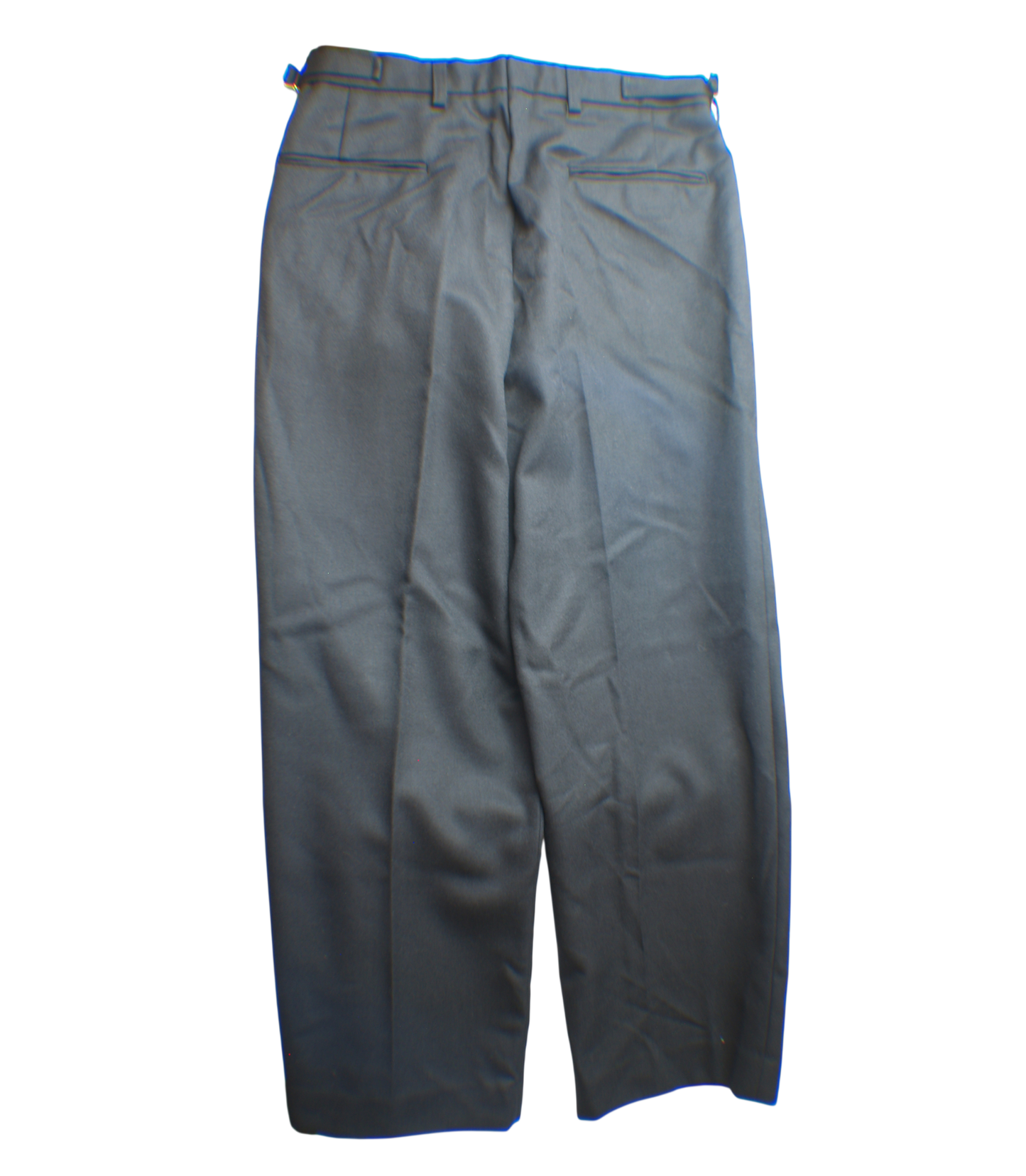 British Royal Navy Men's Black Temperate Police Trousers